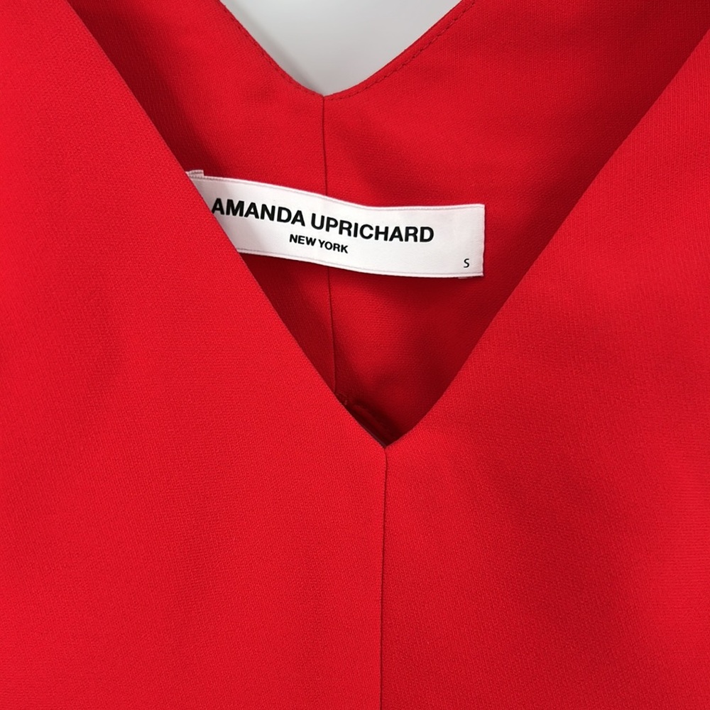 Red Formal Mini Dress - Picture 5 of 9